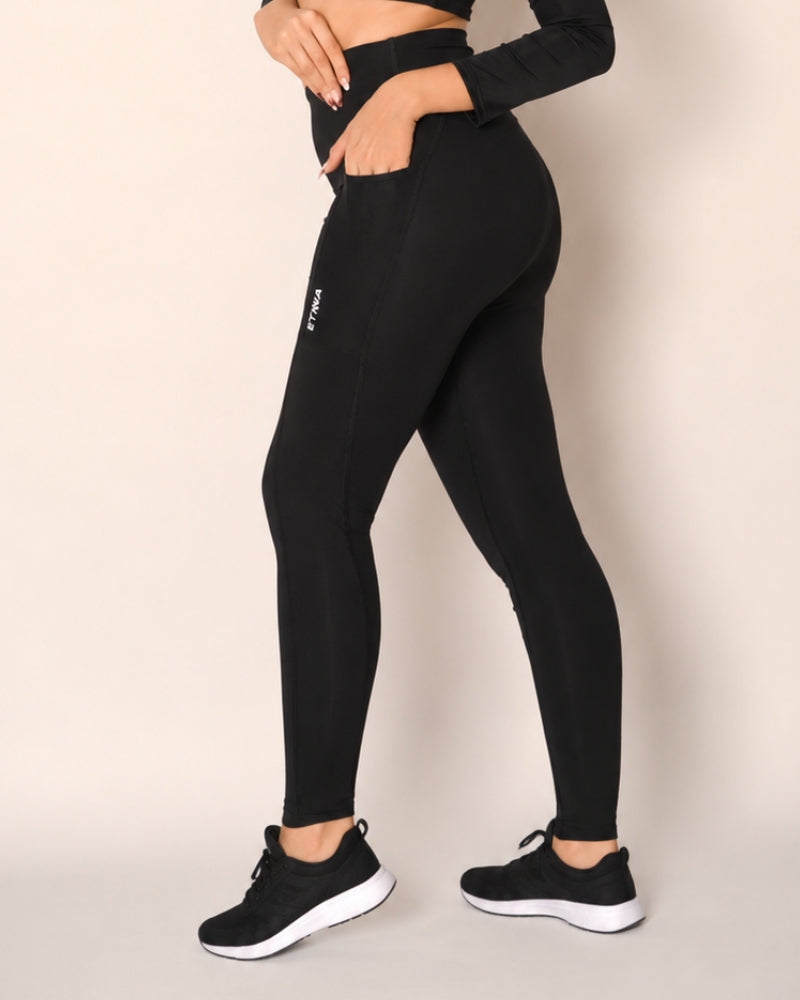 STRIDE LEGGIN NEGRA