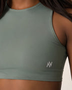 GLOW SPORT BRA VERDE
