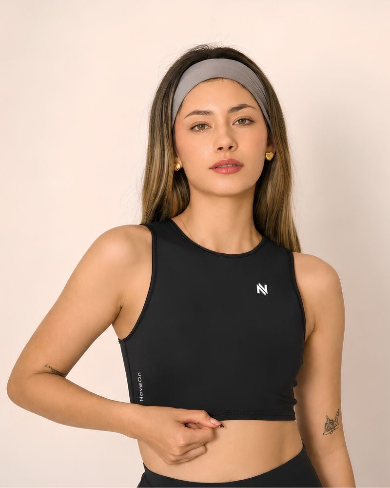 GLOW SPORT BRA NEGRO