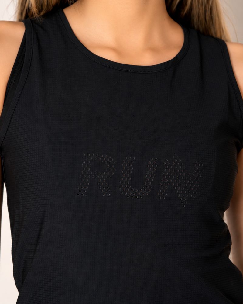 FLUX TANK TOP NEGRA